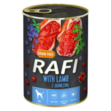 Rafi Dog Adult - jahňa, brusnice a čučoriedky 800g